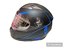 Шлем F2 модель 830 черный матовый, фото 4