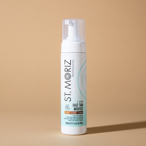 St.Moriz Fast Tan Автобронзат-мус для експрес засмаги, 200мл