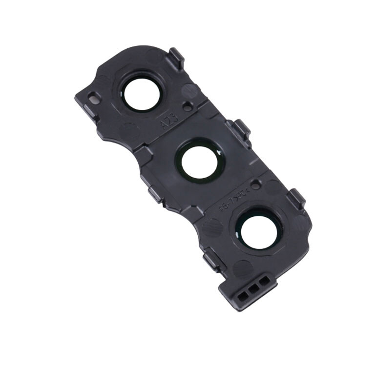 Скло камери для Samsung M23 (M236) + рамка чорна оригінал з розбирання, фото 1