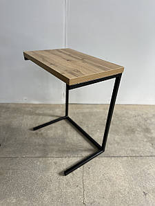 Приставний мобільний столик LOFT-12б_MR під реклайнер експрес манікюр для кушетки майстра вій