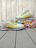 Жіночі кросівки Nike Zoom, жіночі літні кросівки сітка, спортивні кросівки для дівчат, фото 6