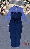 Жіноча джинсова сукня