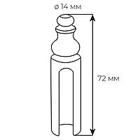 Ковпачок Fimet хром 3154 F 04 d.14