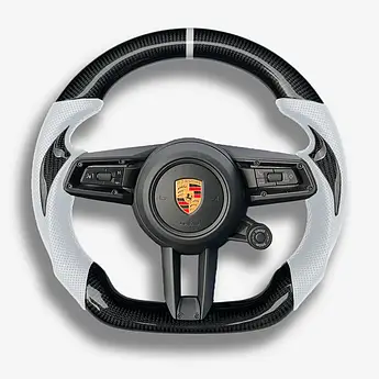 Кермо карбонове Porsche Panamera 2017-2020 / Macan 2014-2020 / Cayenne 2015-2020 / Cayman 2016 / 718 911 918