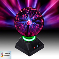 Плазменный Шар Plasma ball M - 13х13х21 (диаметр 12,5см )
