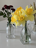 Маленька вази, вазочка декоративна зі скла