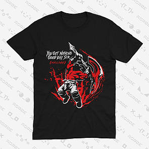 Футболка чорна Morze Dota 2 V8