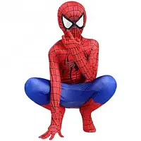 Spider Man Комбінезон + Балаклава Людина Павук Костюм Спайдер Мен (M - 110-120см)