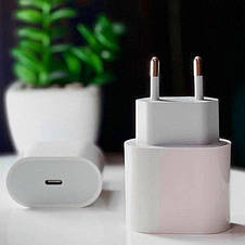 Адаптер USB-C 18W для швидкої зарядки iPhone Power Adapter 18 Вт, фото 3