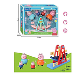 Фгурки героїв мультфільму свинка Ігровий набір героїв Свинка Пеппа 552-2, фото 2