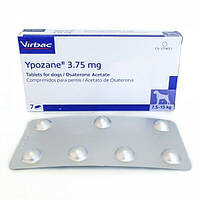 Іпозан 3,75 мг Ypozane М Virbac для лікування передміхурової залози у собак вагою 7.5 - 15 кг, 7 таблеток