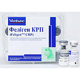 Феліген КРП Feligen  CRP вакцина проти ринотрахеїту, калицивируса, панлейкопенії у кішок , 1 доза, фото 2