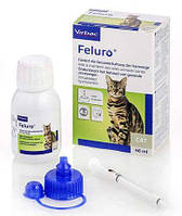 Фелюро Virbac Feluro пероральна суспензія для підтримки здоров'я сечовивідних шляхів у кішок, 60 мл