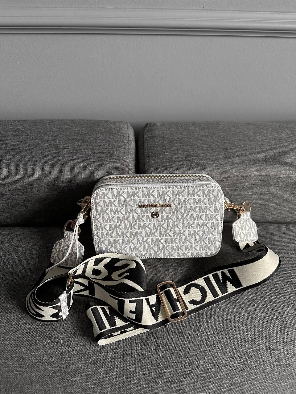 Жіноча сумка Майкл Корс біла Michael Kors White