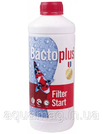 Бактерії для запуску та підтримки ставка Bactoplus Filter Start 1 л нітрифікуючі бактерії для водойми, УЗВ, фото 1