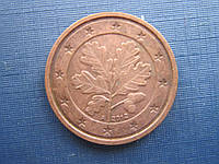 Монета 2 евроцента Германия 2012 А