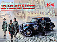 Тип 320 Седан с немецким штабным персоналом ish