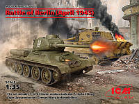 Битва за Берлин (апрель 1945 г.) (T-34-85, King Tiger) (две модели в наборе)   ish