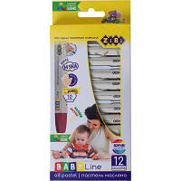 Пастель ZiBi Baby line масляная, 12 цветов (ZB.2490)