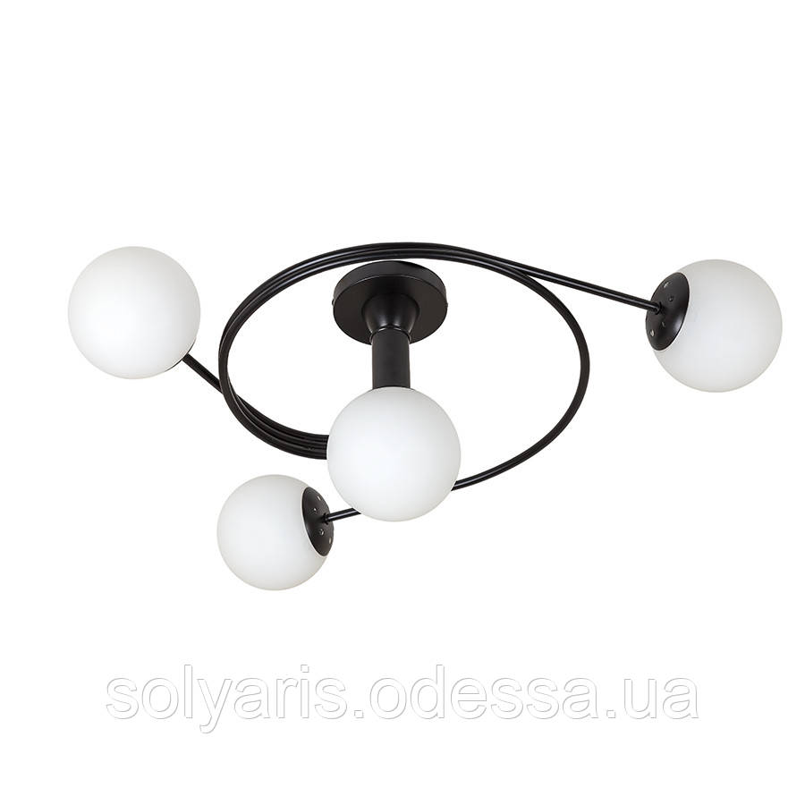 Люстра 761LX04-4 BK+WH, фото 1