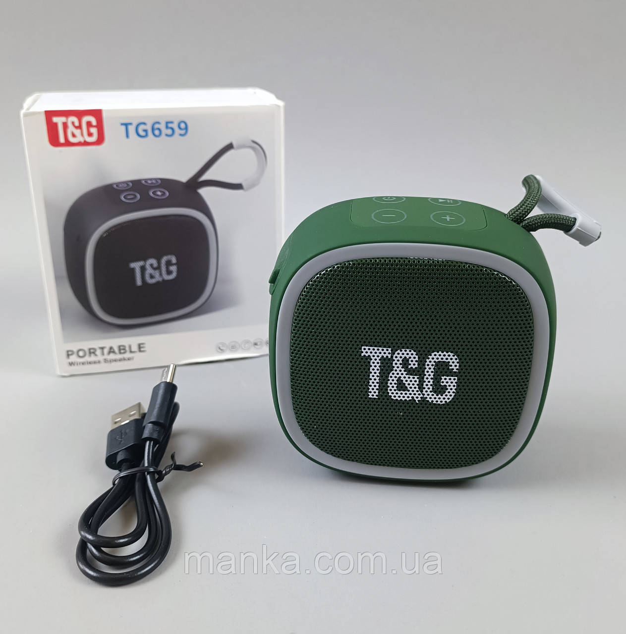 Колонка портативна переносна C 64901 Bluetooth: V5.3, USB Type-C, підтримка microSD, у коробці