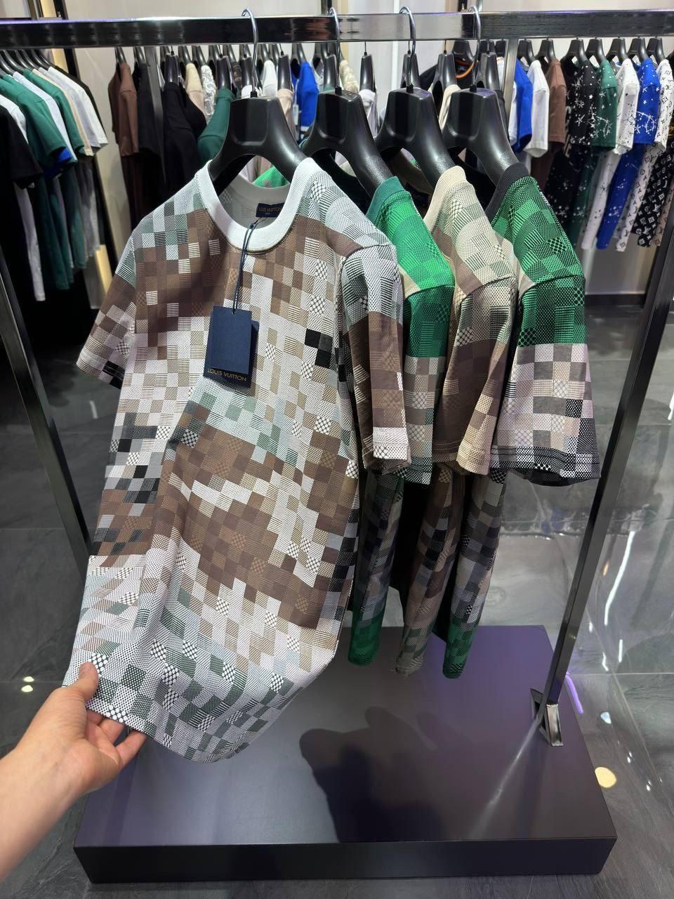 Чоловіча футболка Louis Vuitton CK7862 бежева