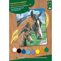 Набор для творчества Sequin Art PAINTING BY NUMBERS JUNIOR Horse and Foal (SA0030)