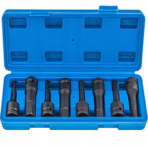 Набір ударних біт (H5-H19) 1/2" CrMo 8 шт. Vorfal V08062, фото 1