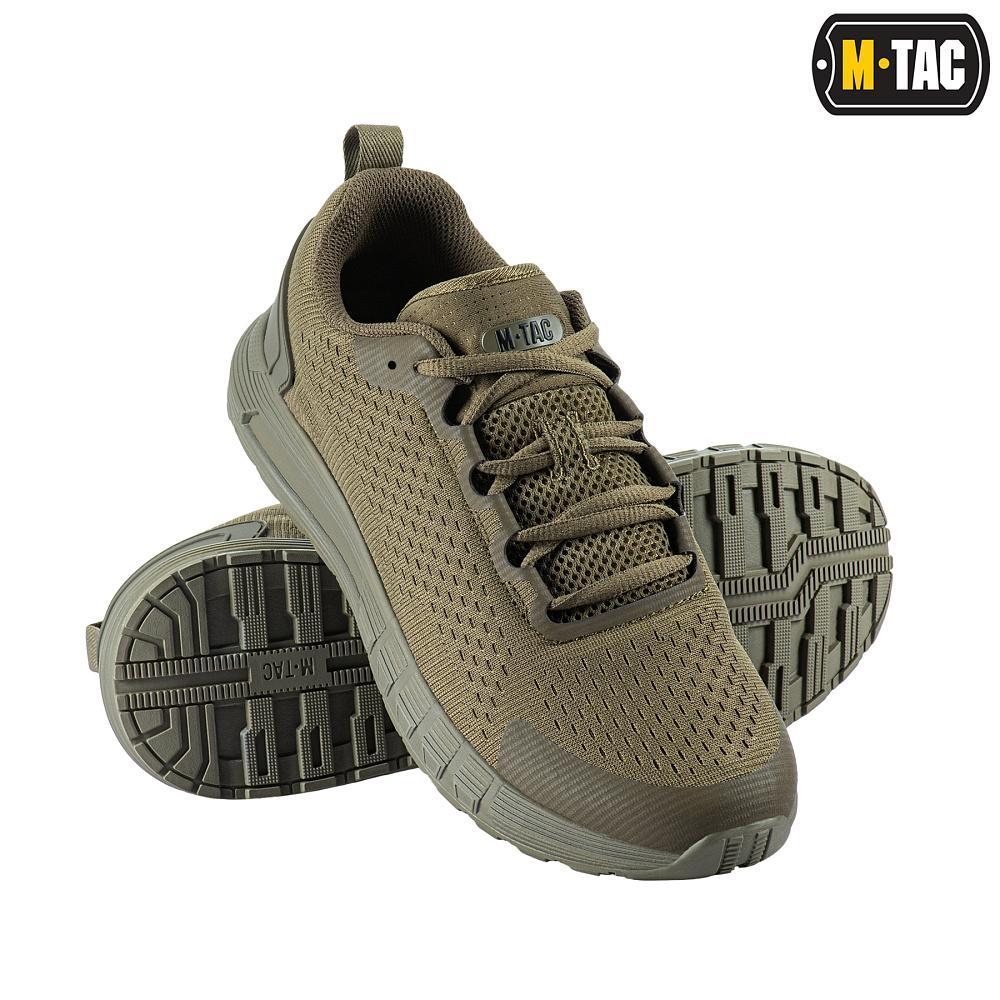 Тактические кроссовки M-Tac Summer Pro Dark Olive Военные армейские мужские кроссовки олива 43 - фото 1 - id-p2182482320