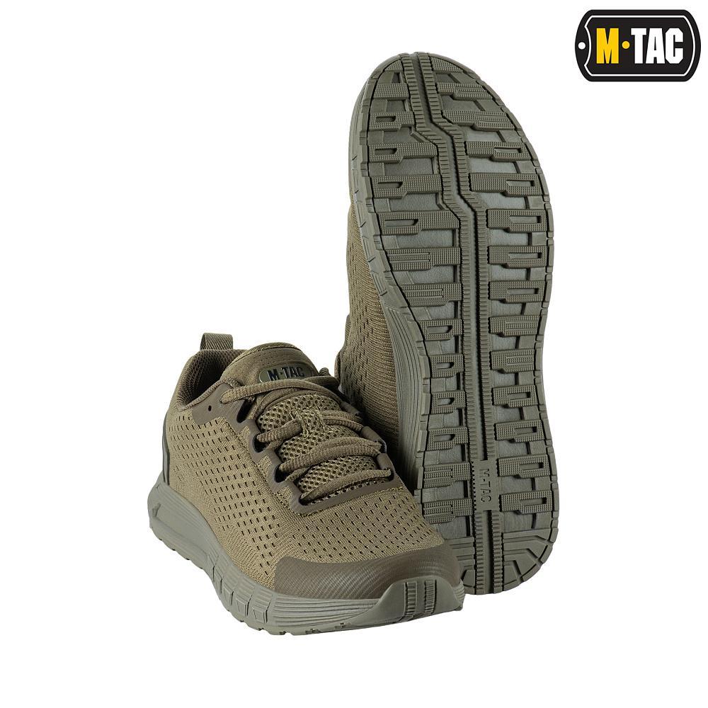 Тактические кроссовки M-Tac Summer Pro Dark Olive Военные армейские мужские кроссовки олива 43 - фото 3 - id-p2182482320