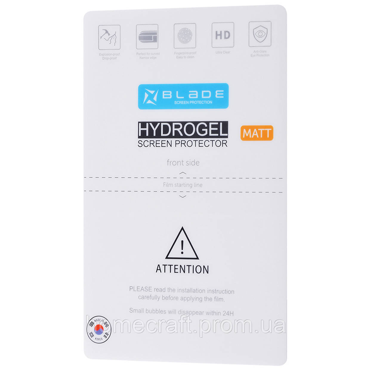 Противоударная гидрогелевая пленка 3D BLADE hydrogel screen protection PRO для SAMSUNG Galaxy BK, код: 6558872 - фото 2 - id-p2182483987