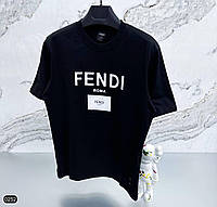 Мужская футболка Fendi черная