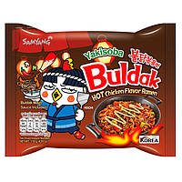 Рамэн Buldak Yakisoba Острая Курица 130 г.