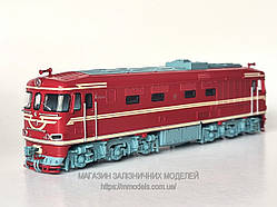 Стендовая модель локомотива тепловоза ТЭП60, масштаб H0,1:87