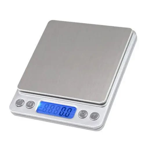 Ваги ювелірні електронні з 2 чашами 0,1-3000 г Domotec MS-1729A, фото 1