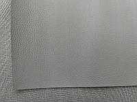 Автокожзам черный светло-серый на тканевой основе, шир. 144см