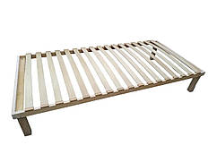 Каркас ліжка ортопедичний дерев'яний для ліжок з ламелями Baroflex-25 розбірний з ніжками 70х190