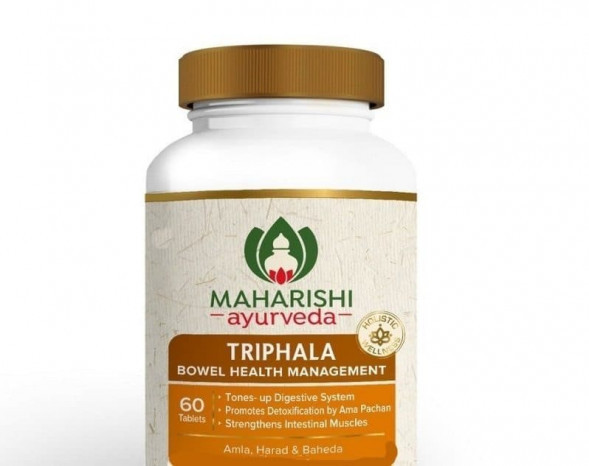 Трифала Махаріші 60 таб, Triphala Maharishi, очищення організму, крові, кишківника,