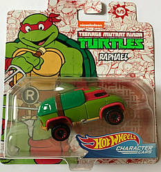 Черепашки Ніндзя Рафаель Raphael ігрова машинка Hot Wheels Хот вілс ninja turtles