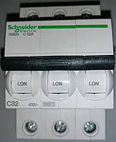 Автоматичний вимикач Schneider iK60N C 32A 3P