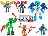Ігровий набір Фігурки для анімаціїної творчості Stikbot Legends StikTannica Стикбот Стиктаніка Комплект 6 шт., фото 2