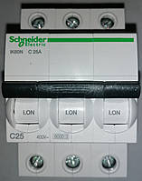 Автоматичний вимикач Schneider iK60N C 25A 3P