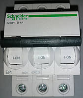 АВТОМАТИЧНИЙ ВИМИКАЧ Schneider IC60N 3P B4A