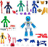 Ігровий набір Фігурки для анімаціїної творчості Stikbot Legends StikTannica Стикбот Стиктаніка Комплект 6 шт., фото 4