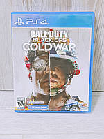 Диск с игрой Call of Duty Black Ops Cold War для Sony Playstation 4 (PS4) PS5 upgrade available!