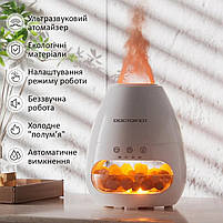Соляна лампа зі зволожувачем повітря і підсвічуванням "ефект вогню" Doctor-101 Firestone, фото 2