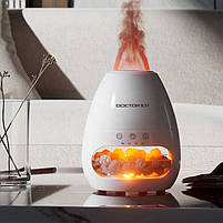 Соляна лампа зі зволожувачем повітря і підсвічуванням "ефект вогню" Doctor-101 Firestone, фото 7
