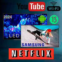 Телевизор Samsung 45 дюймов Smart TV UHD Android 13 Wi-Fi 4K новинка 2024,top