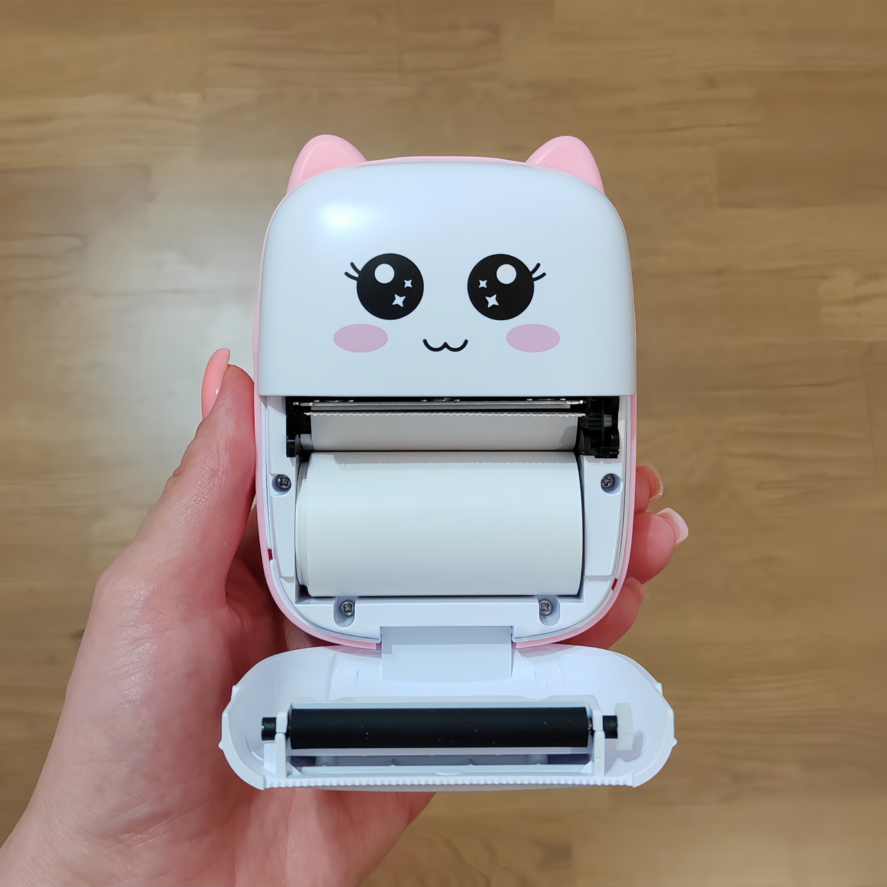 Беспроводной принтер для телефона детский термопринтер домашний принтер для печати наклеек маленький принтер - фото 8 - id-p2182555093