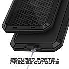 Протиударний чохол Lunatik Taktik для iPhone 14 Pro Max Black, фото 5